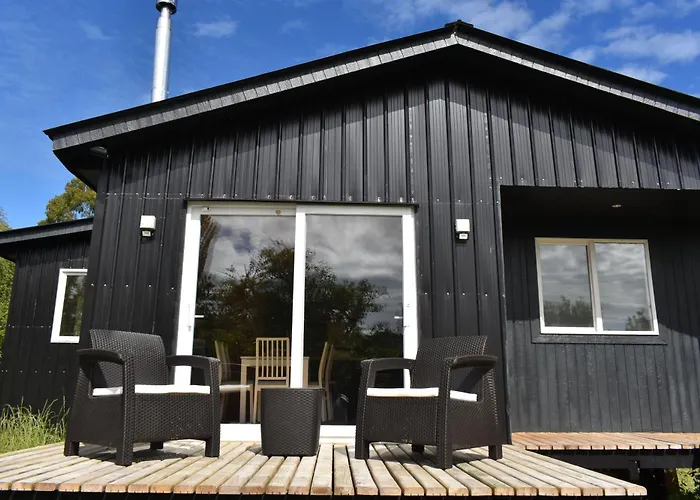 Beautiful Don Pedro Cabin, Chilean Patagonia.